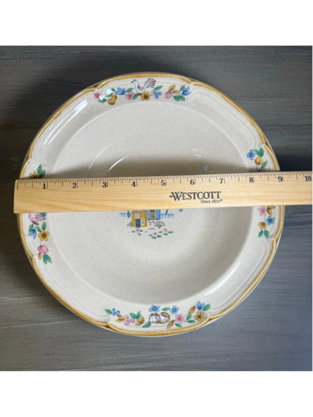 Vintage International Heartland Stoneware 9 Inch Serving Bowl Japan Cottagecore